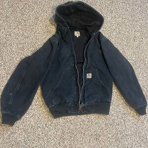 Vintage distressed carhart jacket